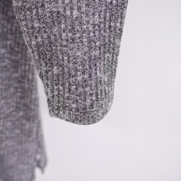 Catherines Gray Black Plaid Ribbed Sweater Over Button Front 1 Piece‎ Top 1X - Picture 3 of 10